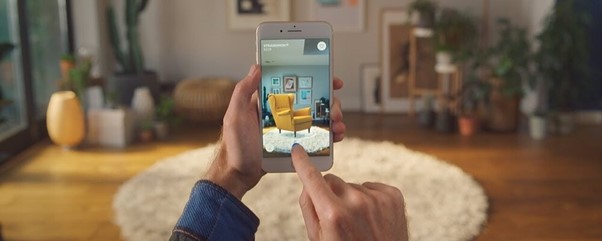 IKEA’s augmented reality app IKEA Place