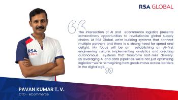 RSA Global Appoints Pavan Kumar TV as CTO
